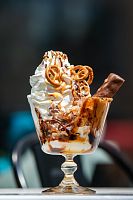 Сироп для кофе и коктейлей Herbarista Double Burn Salted Caramel (Черная карамель с соль. 700 мл